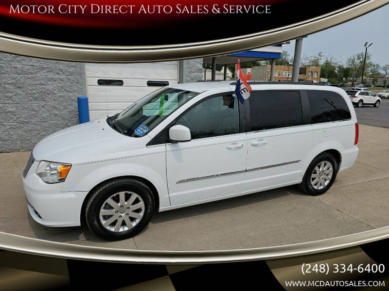 2015 Chrysler Town and Country for sale at Motor City Direct Auto Sales & Service in Pontiac MI