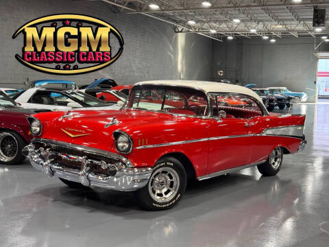 1957 Chevrolet Bel Air for sale at MGM CLASSIC CARS in Addison IL