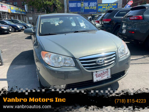 2010 Hyundai Elantra for sale at Vanbro Motors Inc in Staten Island NY