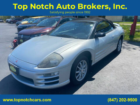 2001 Mitsubishi Eclipse Spyder for sale at Top Notch Auto Brokers, Inc. in McHenry IL