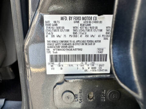 2016 Ford F-350 Super Duty Lariat