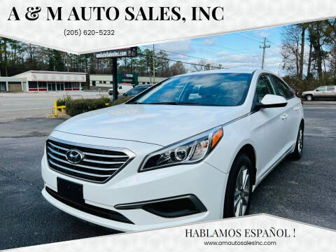 2017 Hyundai Sonata for sale at A & M Auto Sales, Inc in Alabaster AL
