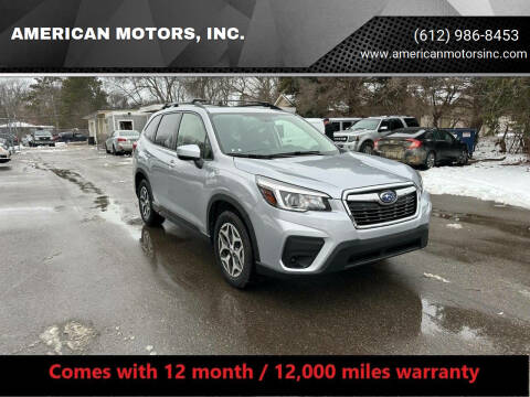 2019 Subaru Forester for sale at AMERICAN MOTORS, INC. in Farmington MN