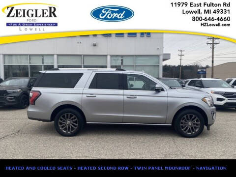 2020 Ford Expedition MAX for sale at Zeigler Ford of Plainwell- Jeff Bishop - Zeigler Ford of Lowell in Lowell MI