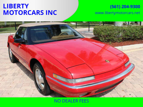 1990 Buick Reatta for sale at LIBERTY MOTORCARS INC in Royal Palm Beach FL
