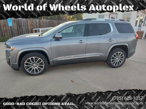 2021 GMC Acadia for sale at World of Wheels Autoplex in Hays KS