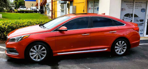 2017 Hyundai Sonata for sale at POLLO AUTO SOLUTIONS in Miami FL