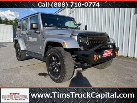 2017 Jeep Wrangler Unlimited for sale at TTC AUTO OUTLET/TIM'S TRUCK CAPITAL & AUTO SALES INC ANNEX in Epsom NH