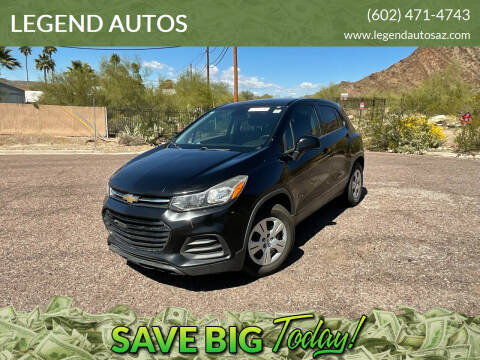 2018 Chevrolet Trax for sale at LEGEND AUTOS in Phoenix AZ