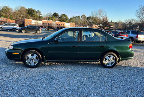 2002 Chevrolet Malibu for sale at DAB Auto World & Leasing in Wake Forest NC