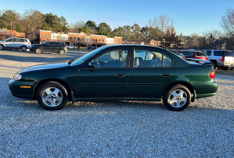 2002 Chevrolet Malibu for sale at DAB Auto World & Leasing in Wake Forest NC