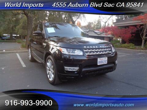 2015 Land Rover Range Rover Sport for sale at World Imports in Sacramento CA