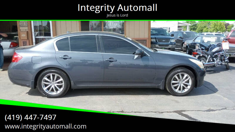 2007 Infiniti G35 for sale at Integrity Automall in Tiffin OH