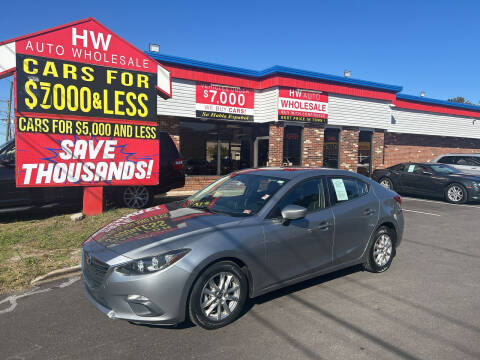 2014 Mazda MAZDA3 for sale at HW Auto Wholesale in Norfolk VA