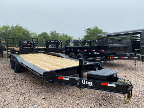 2024 LION - Drive Over Fender Trailer 10 for sale at LJD Sales in Lampasas TX