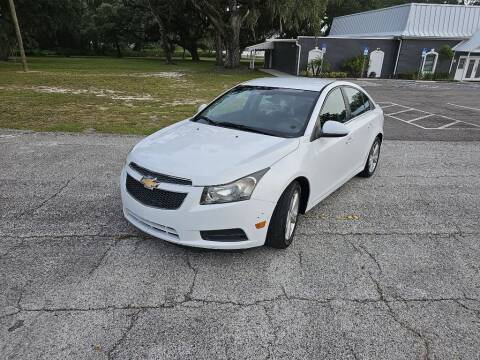 2013 Chevrolet Cruze for sale at Firm Life Auto Sales in Seffner FL