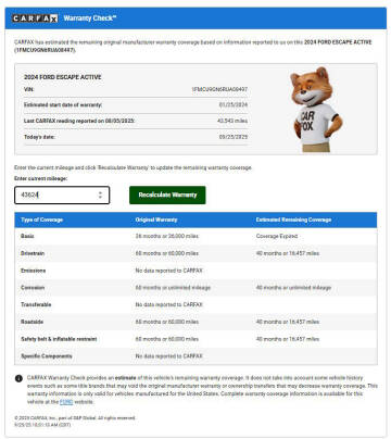 2024 Ford Escape Active
