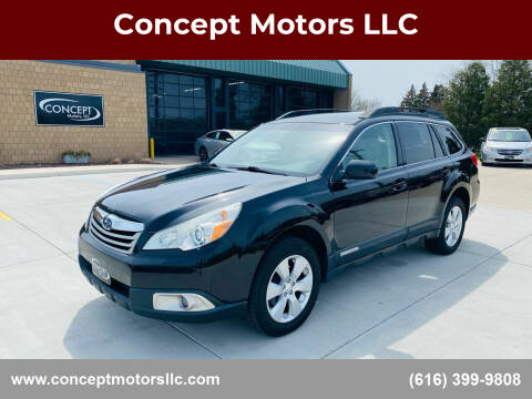 2011 Subaru Outback for sale at Concept Motors LLC in Holland MI