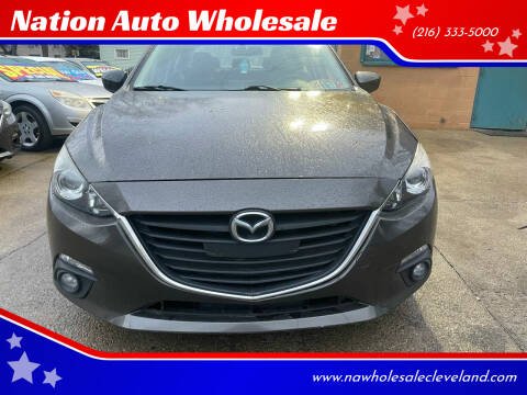 2015 Mazda MAZDA3 for sale at Nation Auto Wholesale in Cleveland OH