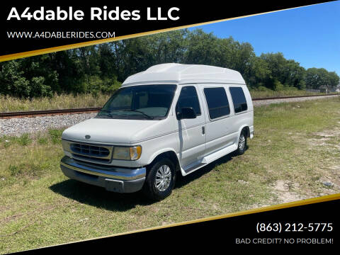 2000 Ford E-Series for sale at A4dable Rides LLC in Haines City FL