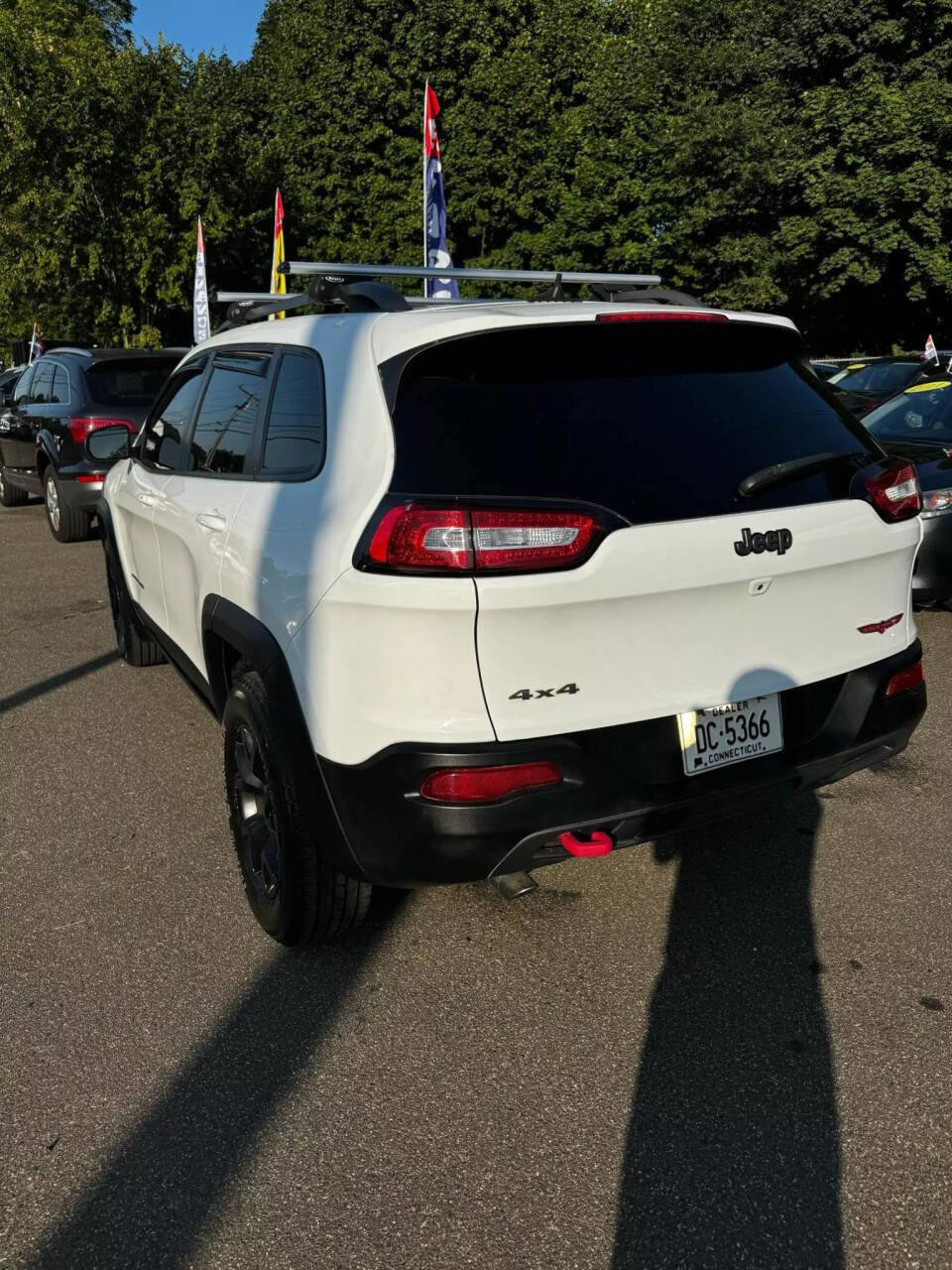 2017 Jeep Cherokee for sale at Adam Auto Sales Inc in Berlin, CT