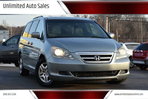 2006 Honda Odyssey for sale at Unlimited Auto Sales in Kansas City MO