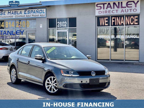 2012 Volkswagen Jetta for sale at Stanley Automotive Finance Enterprise - STANLEY DIRECT AUTO in Mesquite TX