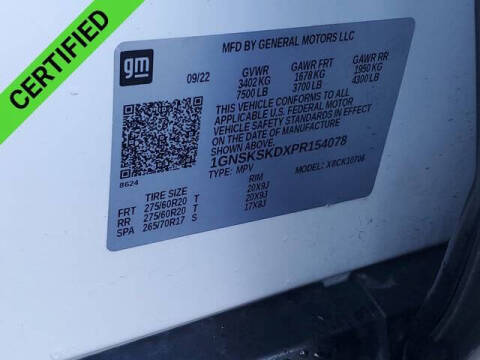 2023 Chevrolet Tahoe Premier