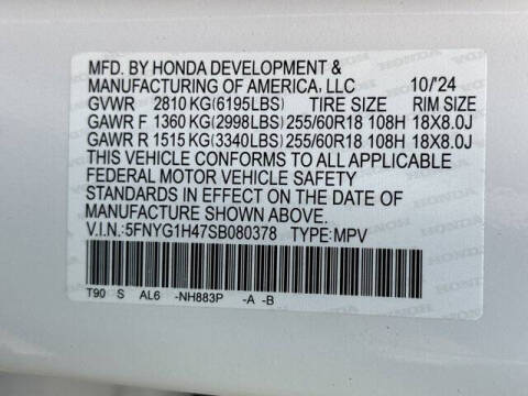 2025 Honda Pilot EX-L