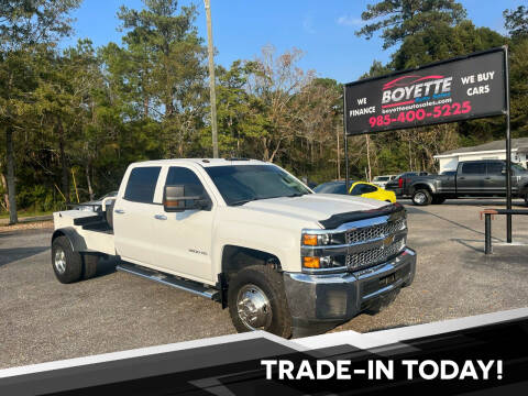 2019 Chevrolet Silverado 3500HD for sale at Boyette Auto Sales in Covington LA