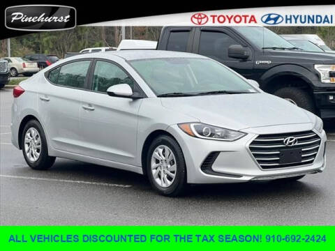 2017 Hyundai Elantra for sale at PHIL SMITH AUTOMOTIVE GROUP - Pinehurst Toyota Hyundai in Southern Pines NC