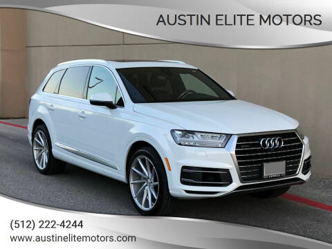 2017 Audi Q7 for sale at Austin Elite Motors in Austin TX