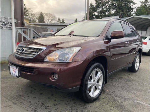 2008 Lexus RX 400h for sale at H5 AUTO SALES INC in Federal Way WA