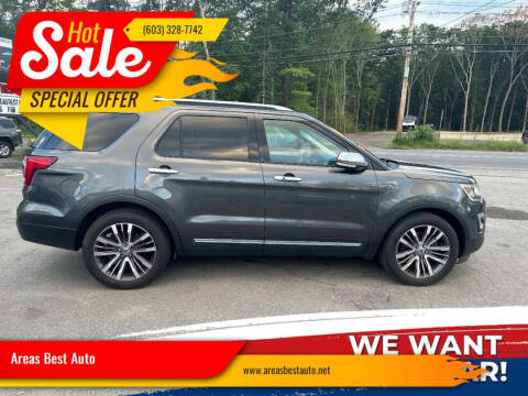 2017 Ford Explorer for sale at Areas Best Auto in Salem NH