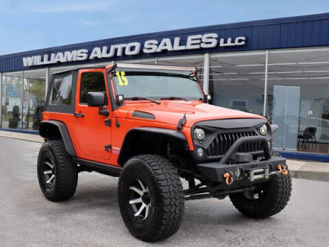 2015 Jeep Wrangler for sale at Williams Auto Sales, LLC in Cookeville TN