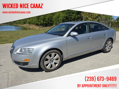 2005 Audi A6 for sale at WICKED NICE CAAAZ in Cape Coral FL