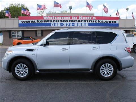 2017 Nissan Armada for sale at Kents Custom Cars and Trucks in Collinsville OK