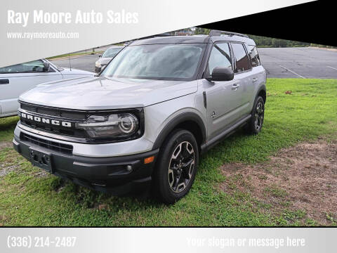2021 Ford Bronco for sale at Ray Moore Auto Sales in Graham NC