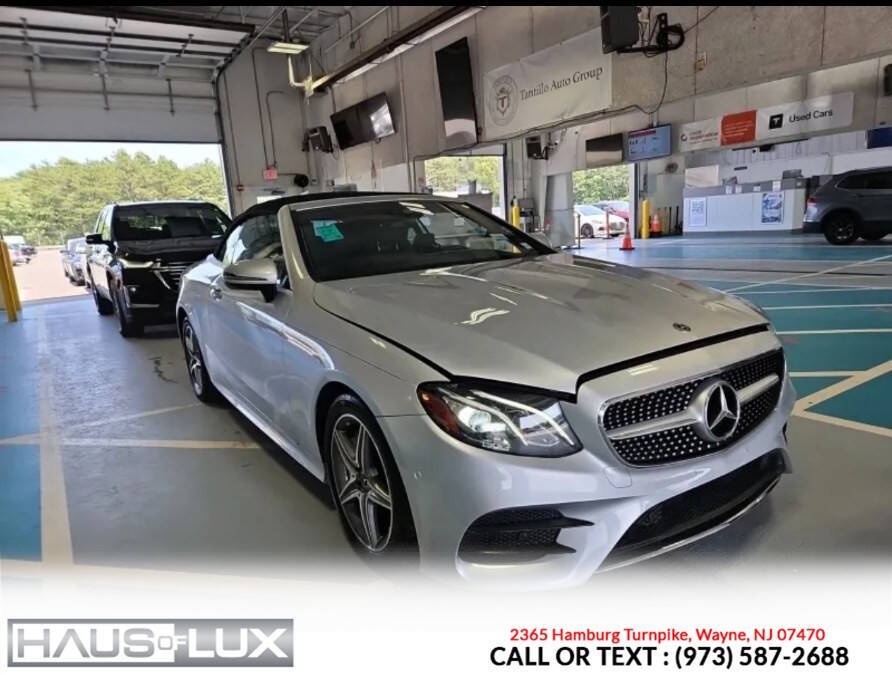 Silver 2018 Mercedes-Benz E-Class E 400 4MATIC Convertible AWD E 400 4MATIC 2dr Cabriolet 1
