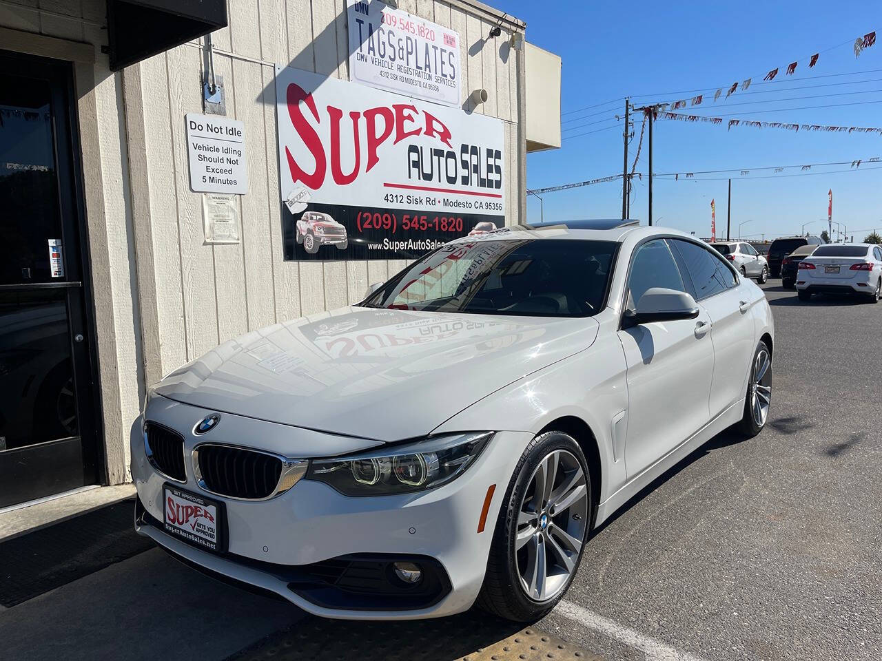 2018 BMW 4 Series for sale at Super Auto Sales Modesto in Modesto, CA