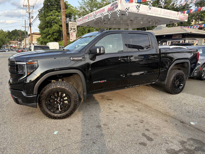Used 2023 GMC Sierra 1500 AT4X with VIN 3GTUUFEL8PG161990 for sale in Paterson, NJ