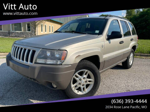 2004 Jeep Grand Cherokee for sale at Vitt Auto in Pacific MO