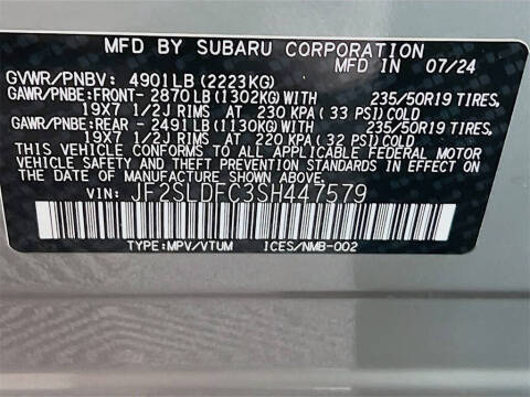 2025 Subaru Forester Sport