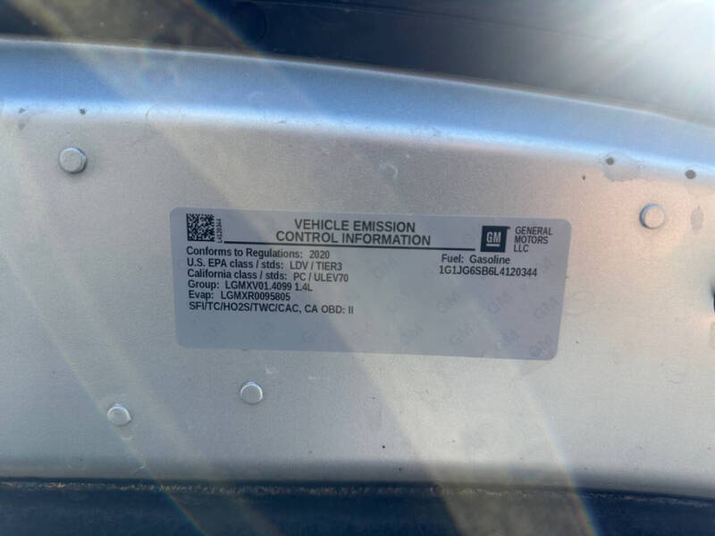 2020 Chevrolet Sonic LT