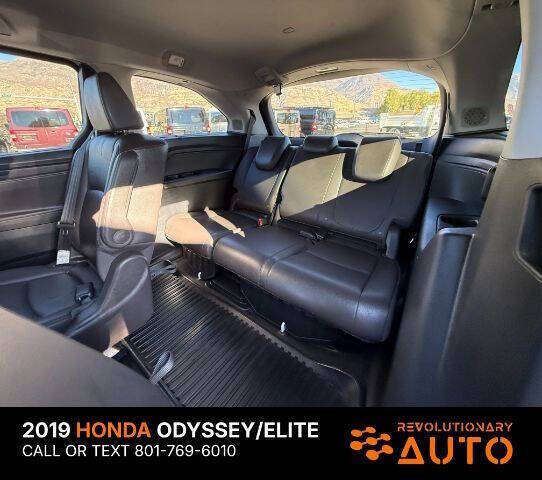 2019 Honda Odyssey Elite