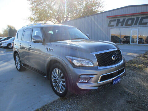 2017 Infiniti QX80 for sale at Choice Auto in Carroll IA