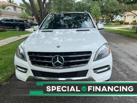 2014 Mercedes-Benz M-Class for sale at UNITED AUTO BROKERS in Hollywood FL