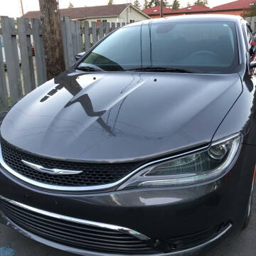 2016 Chrysler 200 for sale at ALHAMADANI AUTO SALES in Tacoma WA