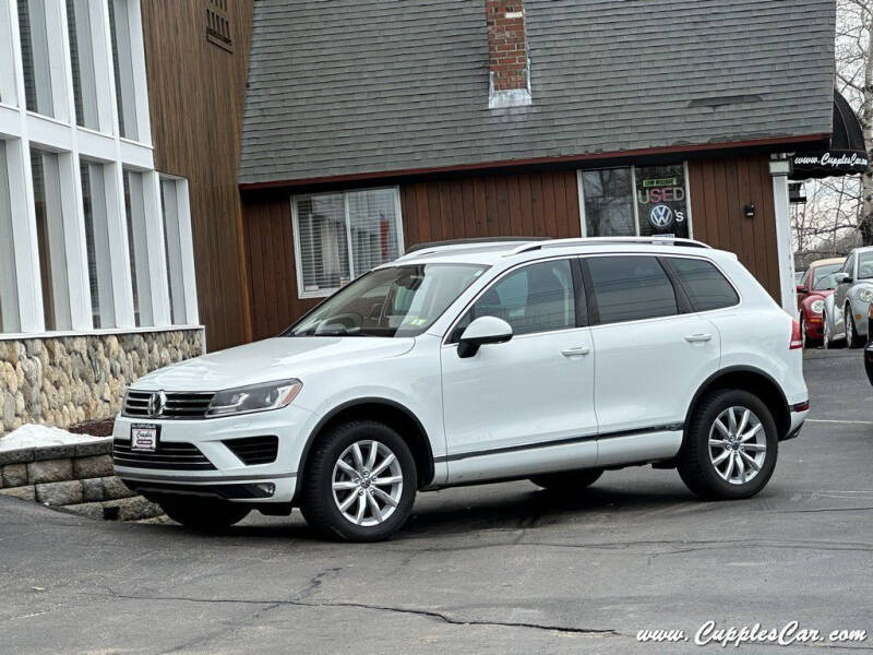 2016 Volkswagen Touareg for sale at Cupples Car Company in Belmont NH