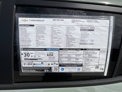 2026 Chevrolet Trax ACTIV
